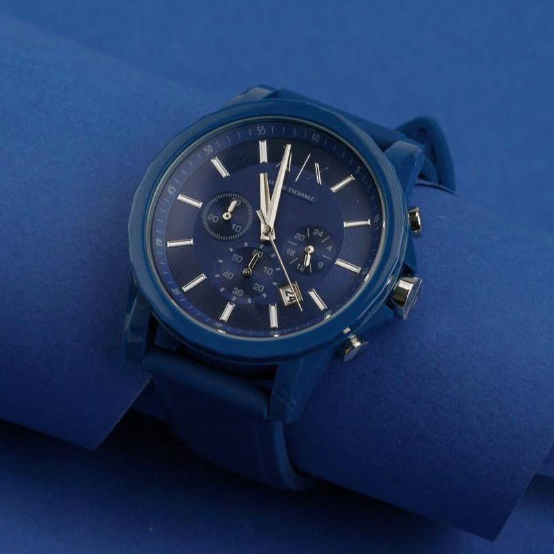 Armani Exchange Men Blue Analogue Watch AX1327