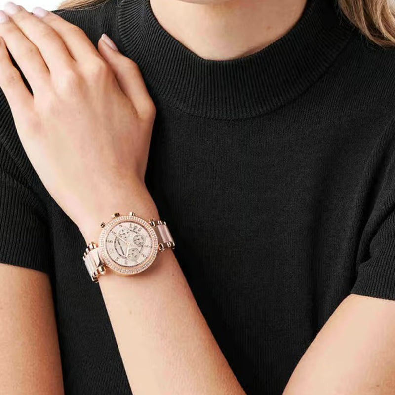 MICHAEL Michael Kors MK5896 Parker Chronograph Watch for Women